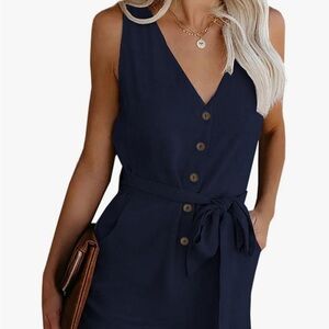 Dokotoo Sleeveless Romper